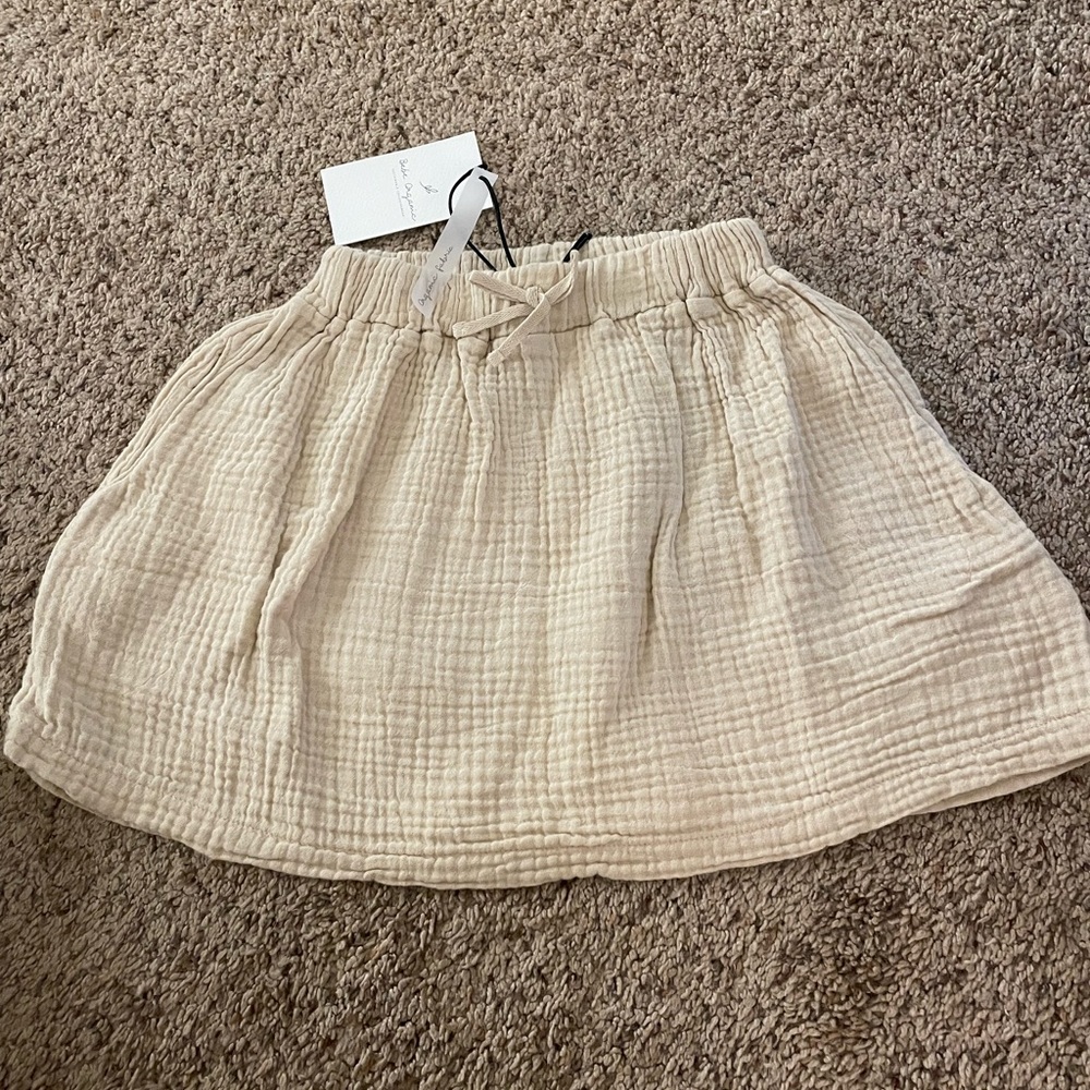 Bebe organic skirt girls size 2Y to 6Y